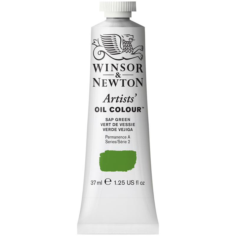 Краска масляная Winsor&Newton Artists' Oil, зеленая крушина