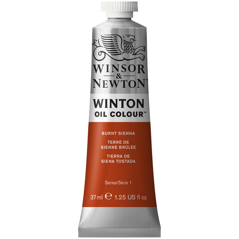 Краска масляная художественная Winsor&Newton Winton, 37мл, туба, жженая сиена
