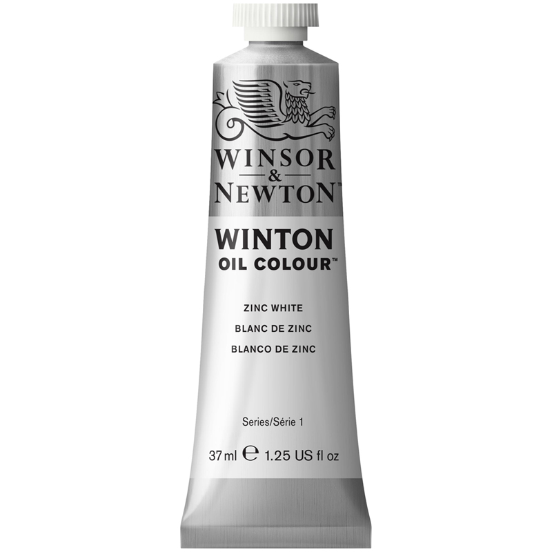 Краска масляная художественная Winsor&Newton Winton, 37мл, туба, белый цинк