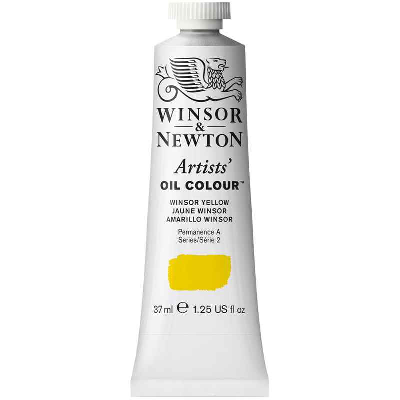 Краска масляная Winsor&Newton Artists' Oil, винзор желтый