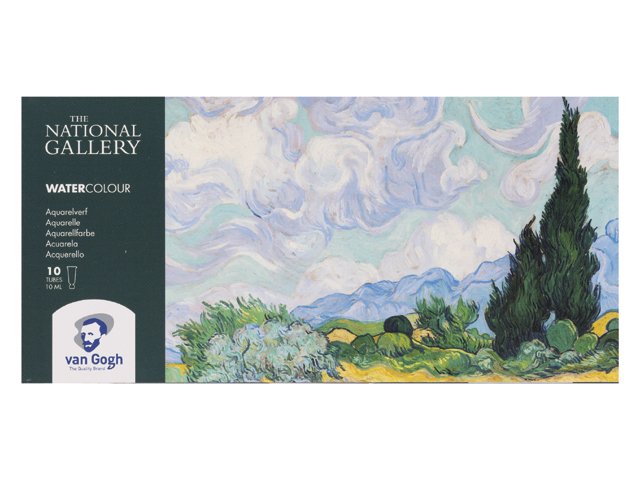 Набор акварельных красок Van Gogh National Gallery Базовый тубы 10цв*10мл