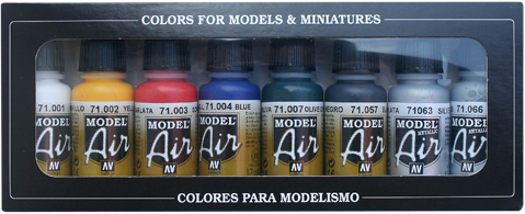 Набор Model Air Базовые цвета (8цв.)