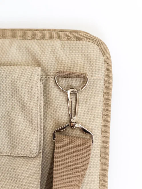 Сумка для художника Малевичъ для формата А3 с карманом, бежевая