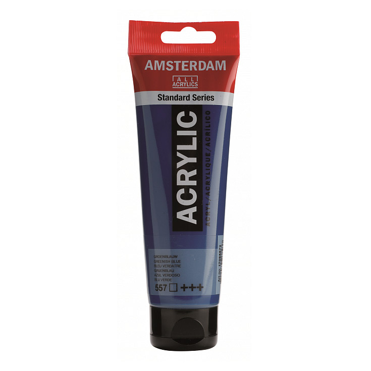 Краска акриловая Amsterdam туба 250мл №557 Аквамариновый