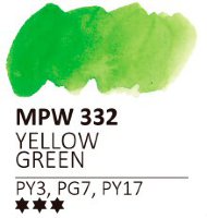 Акварель Mission Silver Pan 332 Желто-зеленый
