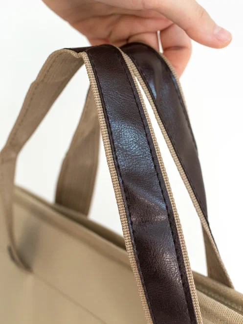 Сумка для художника Малевичъ для формата А3 с карманом, бежевая