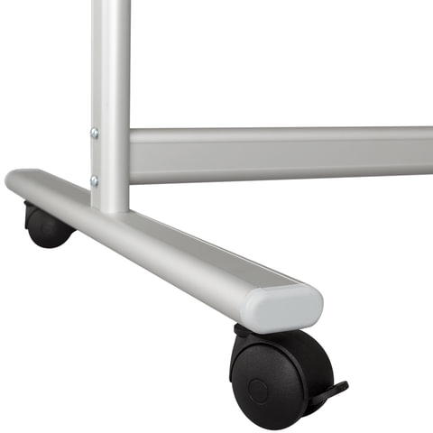 Доска магнитно-маркерная НА СТЕНДЕ (90x120 см), 2-сторонняя, OFFICE,"2х3"