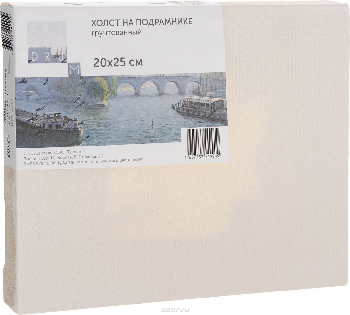 Холст Туюкан на подрамнике РЕПИНСКИЙ 20х40