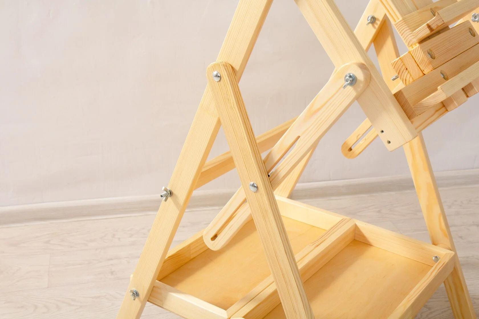 Мольберт Трансформер из сосны с прозрачным защитным покрытием (лак)