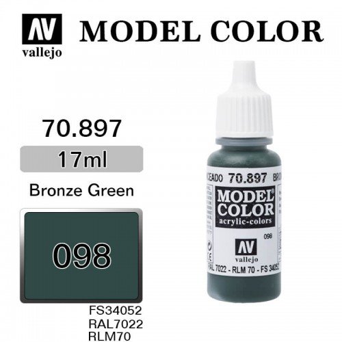 098.Model Color Зеленоватая бронза 897