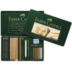Наборы cангины, сепии, соусы Faber-Castell