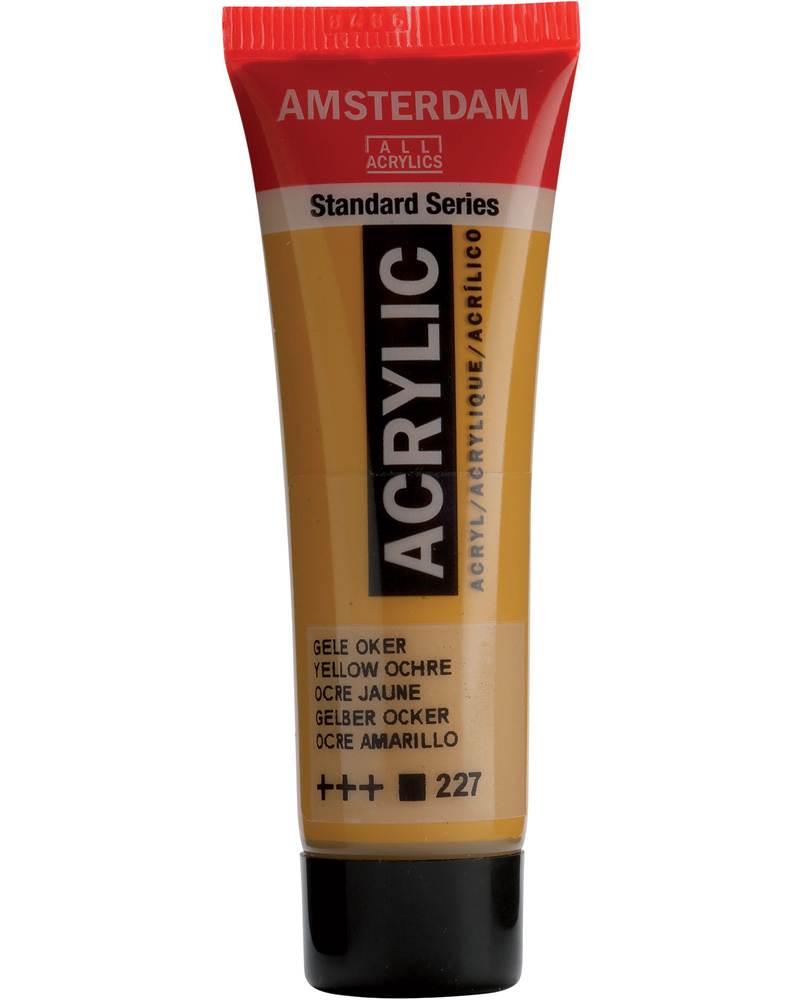 Краска акриловая Amsterdam туба 20 мл №227 Охра желтая Краска акриловая Amsterdam туба 20 мл №227 Охра желтая