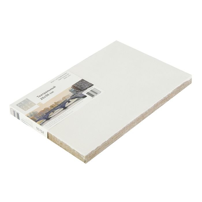 Холст Туюкан на подрамнике ТЕАТРАЛЬНЫЙ 100% лен  80х80 см