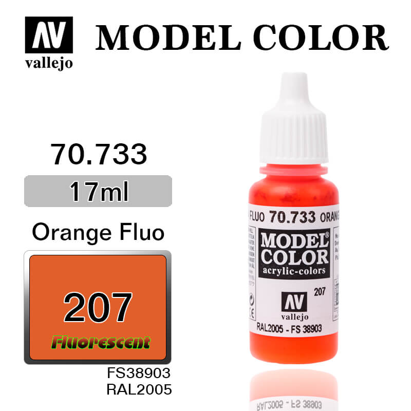 207.Model Color Оранж.флюоресц. 733