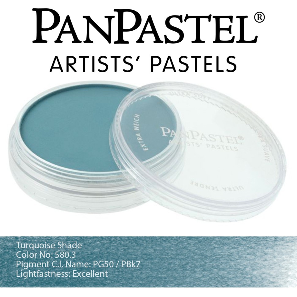 Пастель ультрамягкая PanPastel, бирюзовый темн 25803