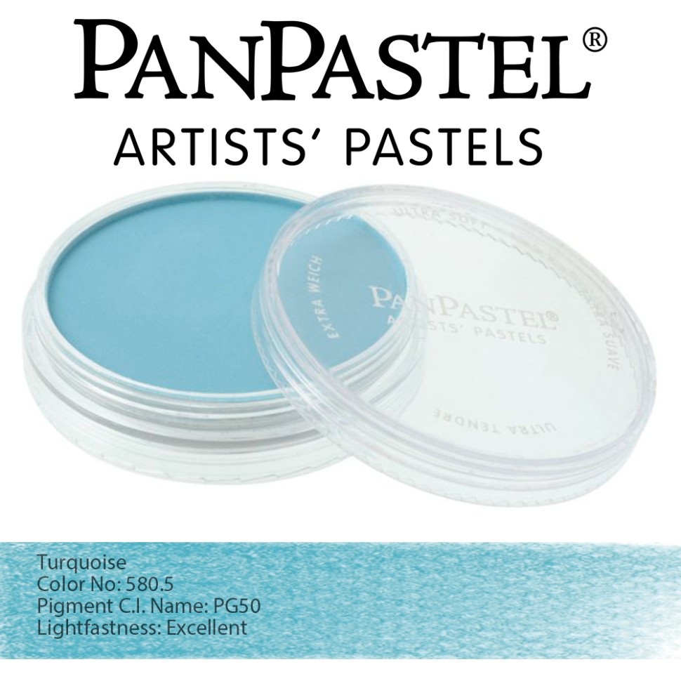 Пастель ультрамягкая PanPastel, бирюзовый 25805