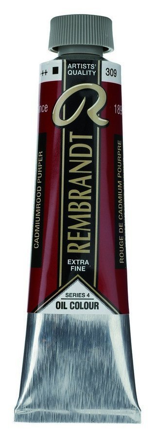 Краска масляная Rembrandt туба 40мл №309 Кадмий красно-пурпурный
