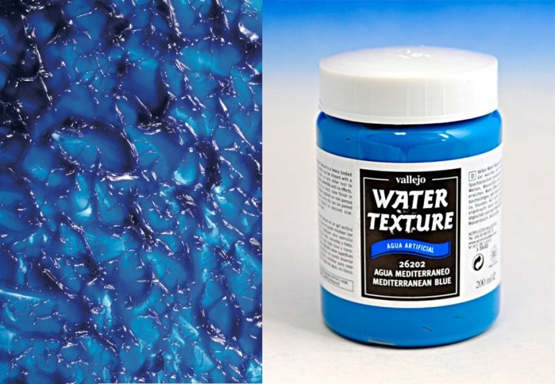 Жидкость для имитации воды Средиземное Море Water Texture