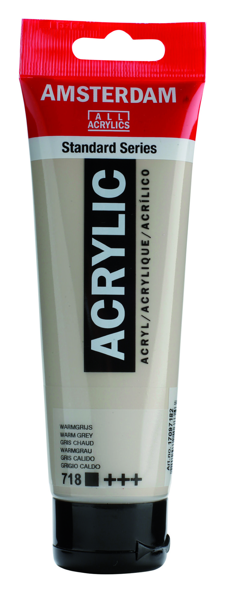Краска акриловая Amsterdam туба 120мл №718 Серый теплый Краска акриловая Amsterdam туба 120мл №718 Серый теплый