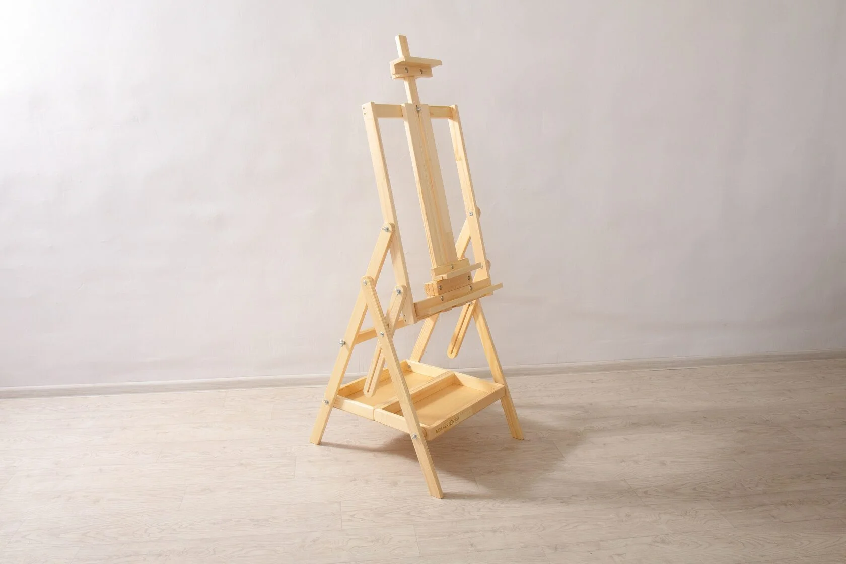 Мольберт Трансформер из сосны с прозрачным защитным покрытием (лак)