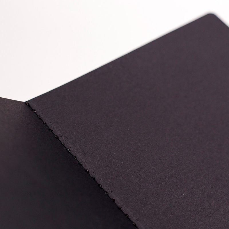 Скетчбук Малевичъ для графики Graf'Art, Total Black, 150 г/м, 19x19 см, 80л