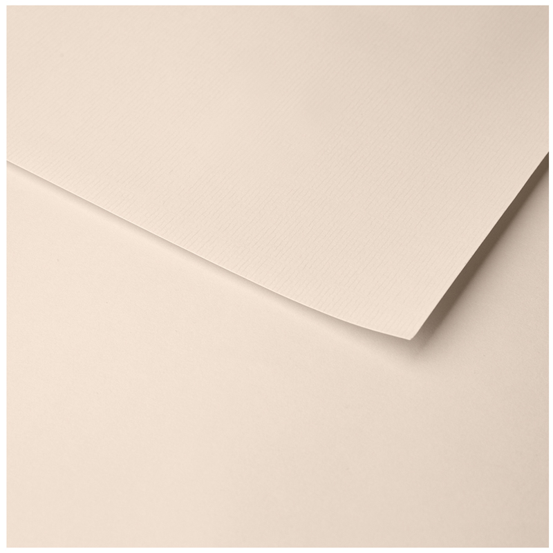 Бумага для пастели, 25л., 500*650мм Clairefontaine "Ingres", 130г/м2, верже, хлопок, кремовый