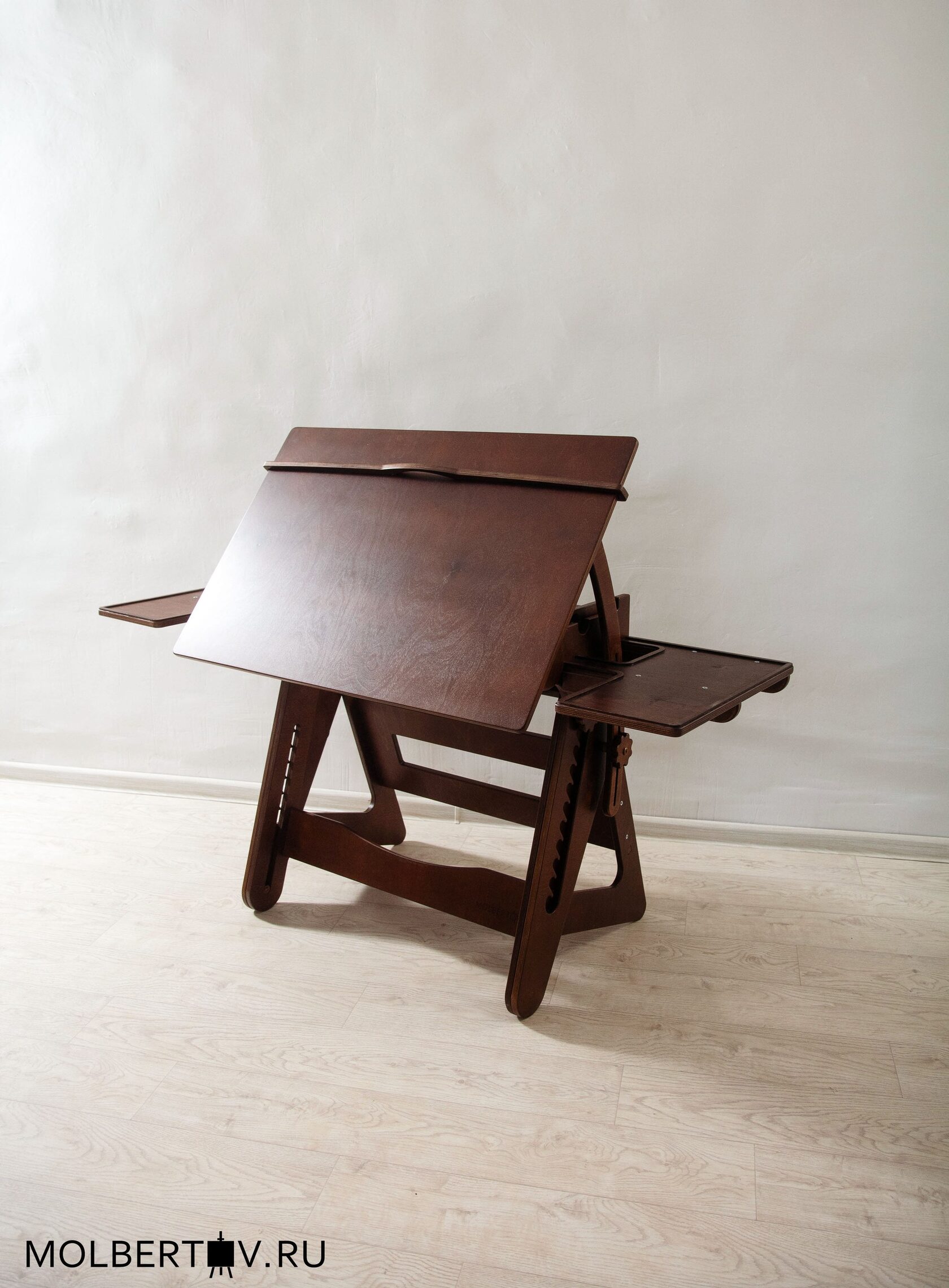 Стол для художника 60*90 см цвет Орех