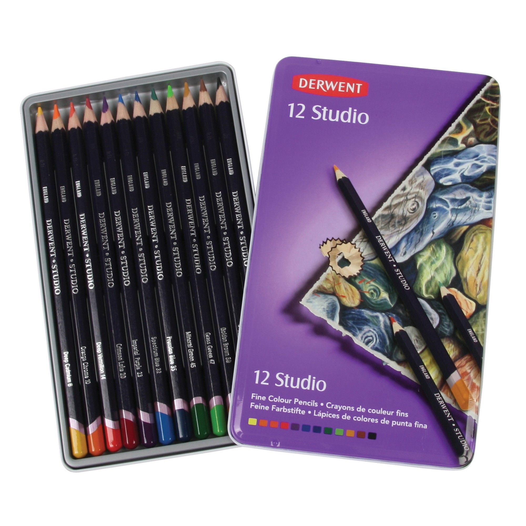 Набор цветных карандашей Studio 12цв.