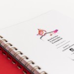 Скетчбук Малевичъ для акварели White Swan, красный, Fin, 200 г/м, 16х16, 25л