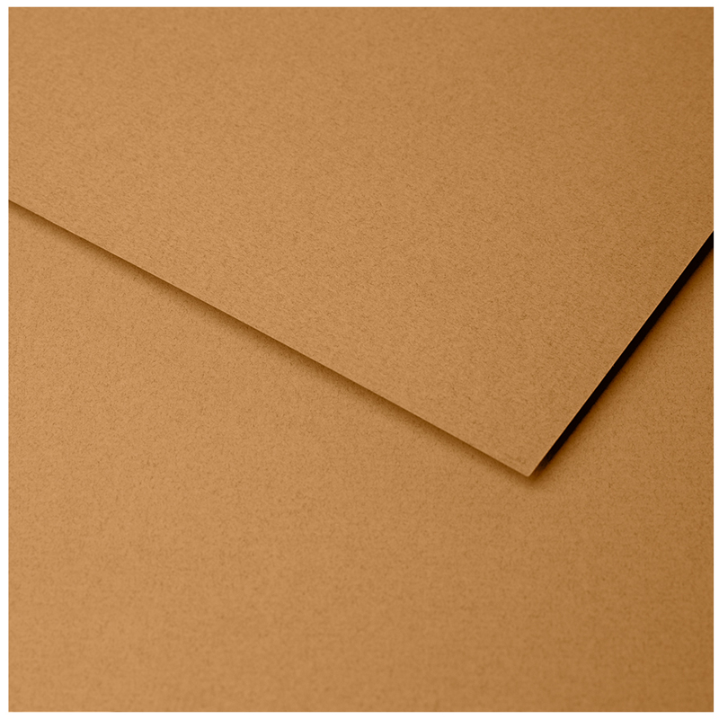 Бумага для пастели, 25л., 500*650мм Clairefontaine "Ingres", 130г/м2, верже, хлопок, охра