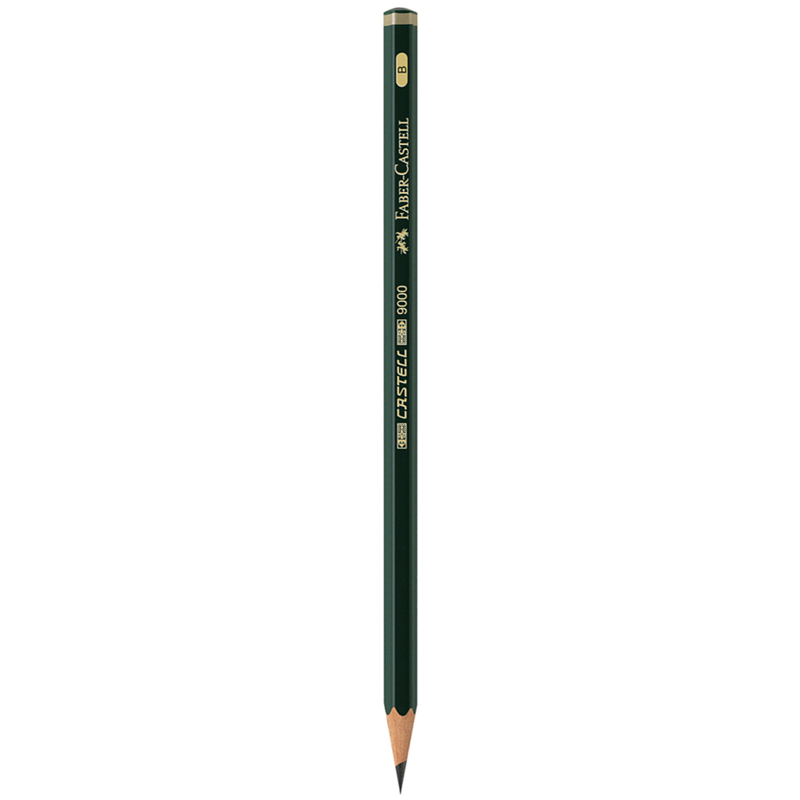 Набор графитных карандашей Faber-Castell СASTELL-9000 12шт. (5Н-5В)