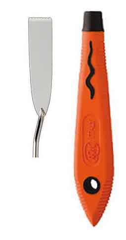 Мастихин RGM Classic 84 с прорезиненной ручкой