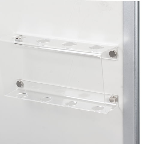 Держатель магнитный для 4 маркеров для доски (85х160 мм), прозрачный