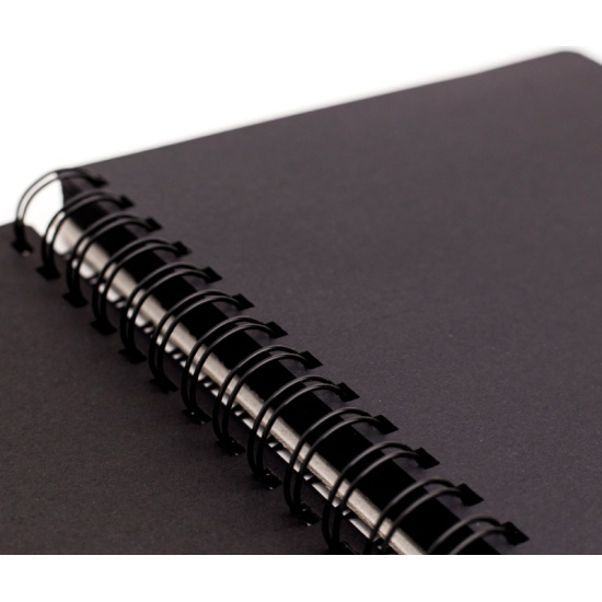 Скетчбук Малевичъ для графики Graf'Art, Total Black, 150 г/м, 19x19 см, 60л