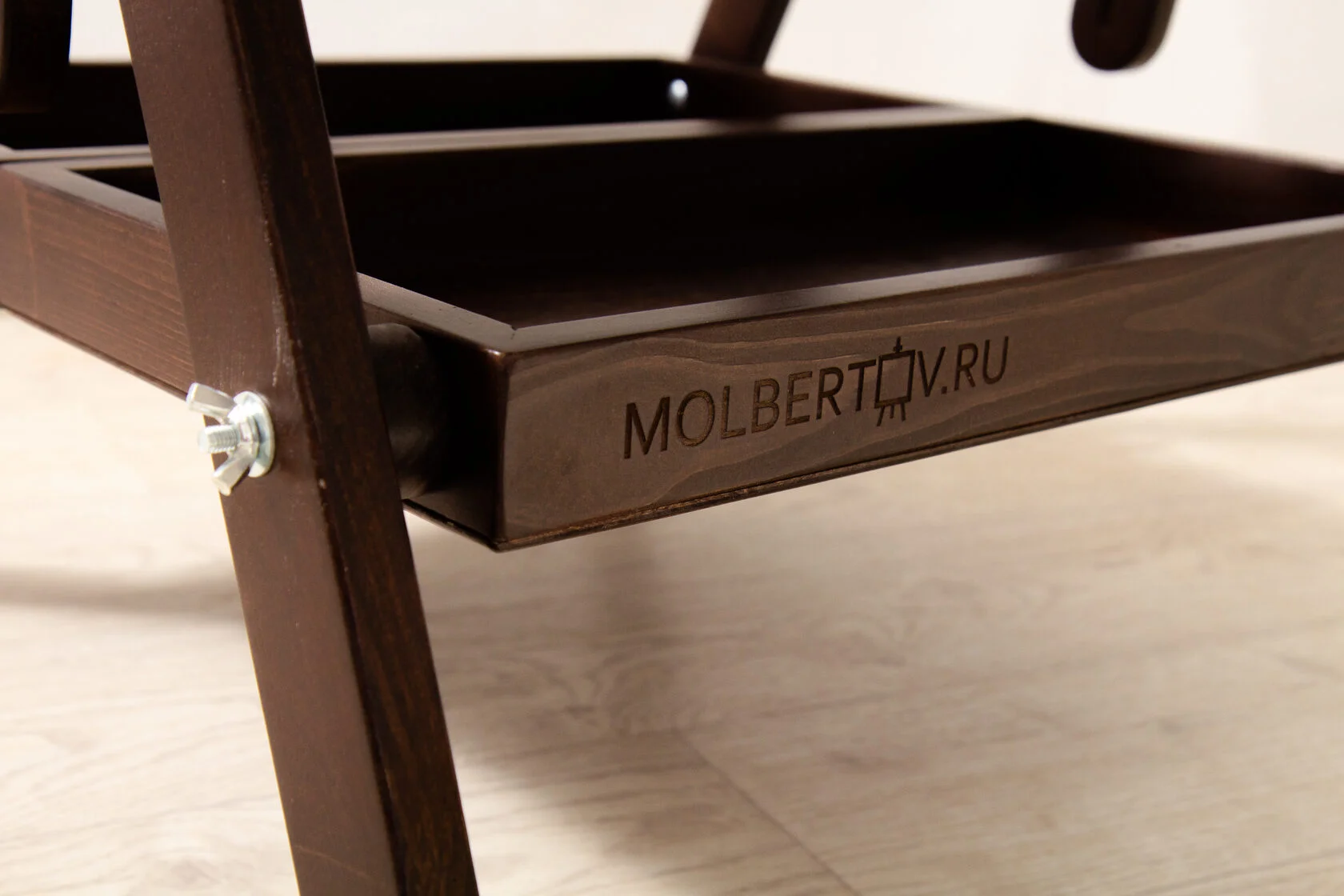 Мольберт Трансформер из сосны с защитным покрытием Венге (морилка+лак)