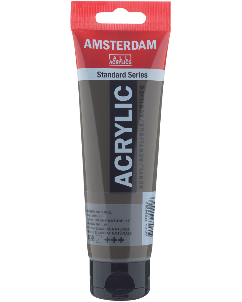 Краска акриловая Amsterdam туба 120мл №408 Умбра натуральная Краска акриловая Amsterdam туба 120мл №408 Умбра натуральная