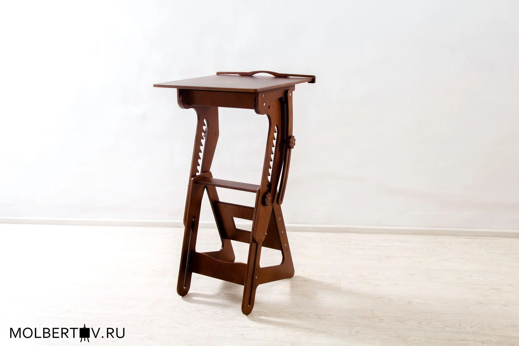 Стол для художника 60*60 см цвет Орех