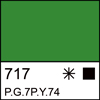 Зеленая светлая акрил Ладога 220мл