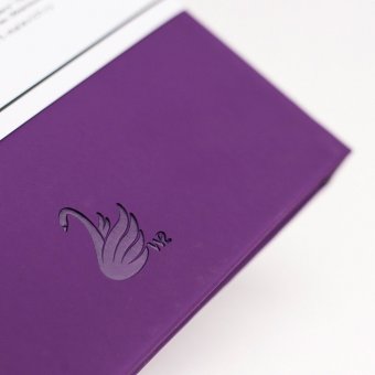Скетчбук Малевичъ для графики и маркеров Bristol Touch, фиолетовый, 180 г/м, А5 см, 50л