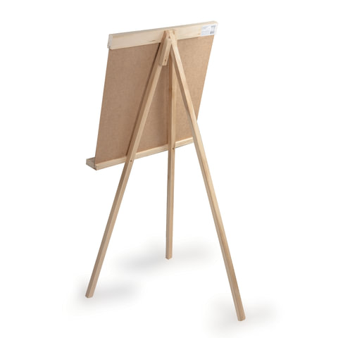 Доска для мела на треноге ПИФАГОР 42х45 см с мелком и губкой