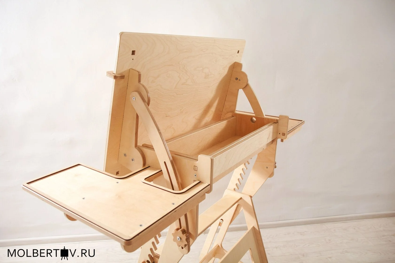 Дополнительная полка к столу для художника (правая)