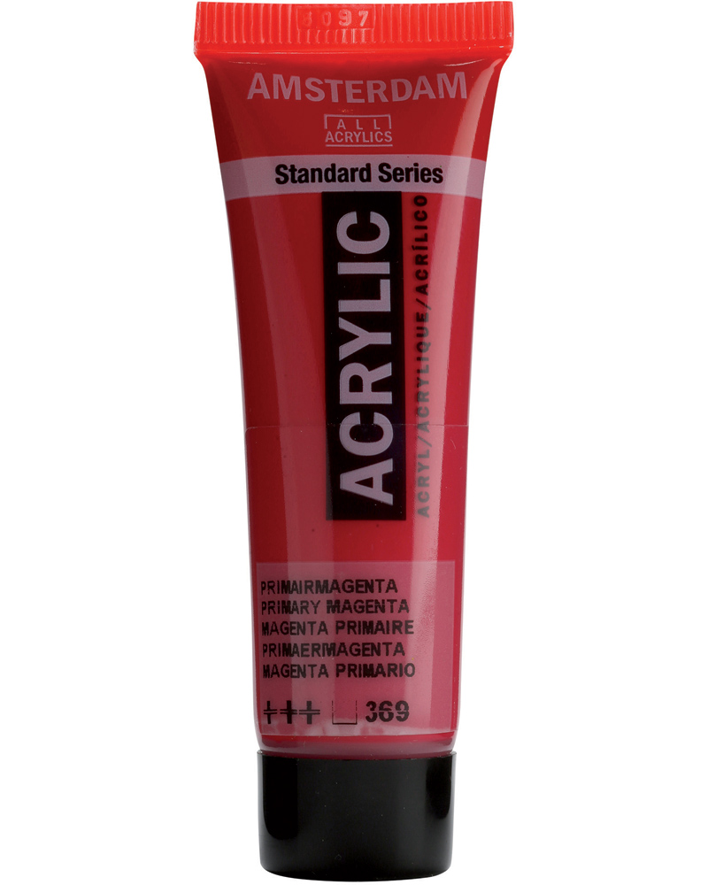 Краска акриловая Amsterdam туба 20 мл №369 Красно-лиловый основной