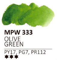 Акварель Mission Silver Pan 333 Оливковый зеленый