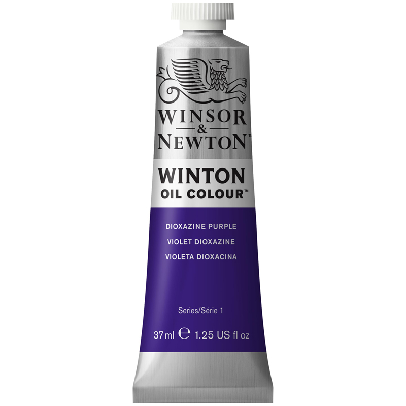Краска масляная художественная Winsor&Newton Winton, 37мл, туба, пурпурный диоксазин