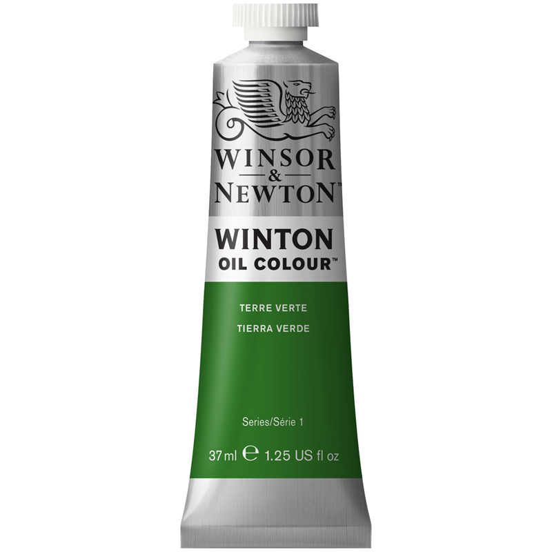 Краска масляная Winsor&Newton "Winton", 37мл, туба, глауконит