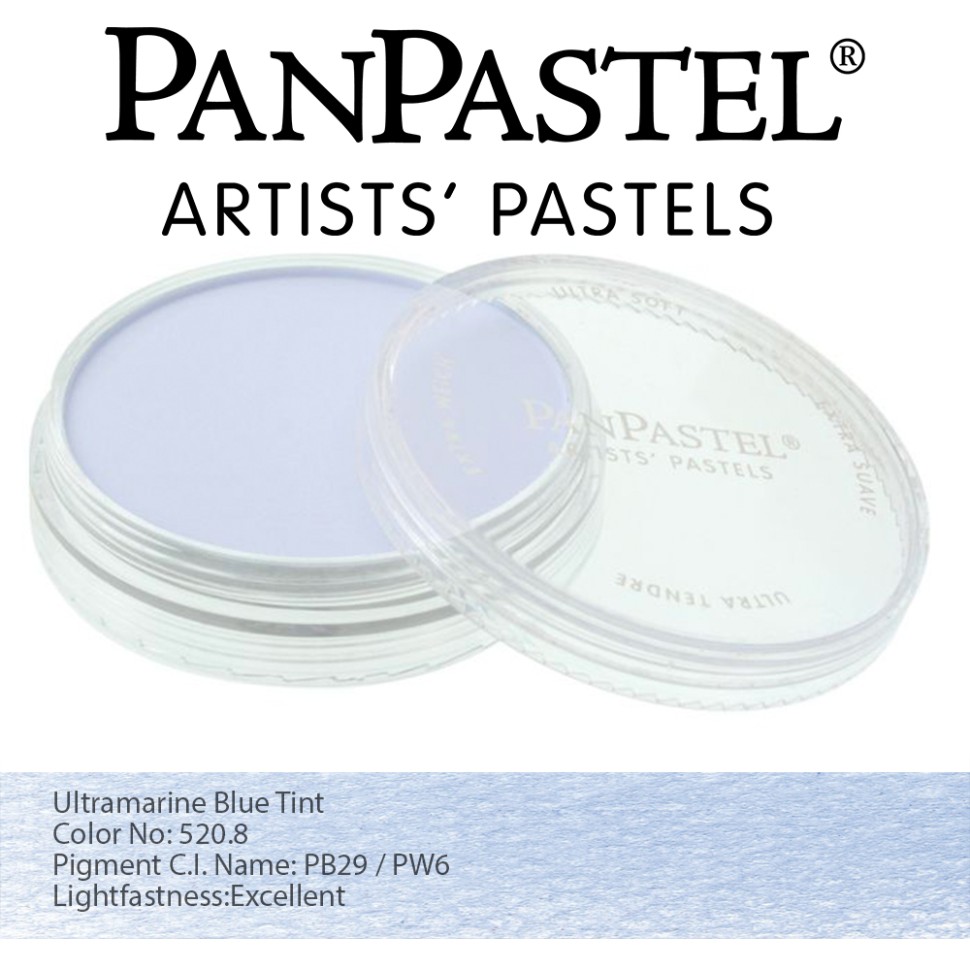 Пастель ультрамягкая PanPastel, ультрамарин синий св. 25208
