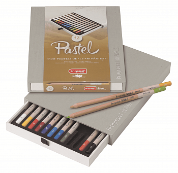 Набор пастельных карандашей Design 12 цветов в подарочной упаковке