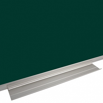 Доска для мела магнитная BRAUBERG (90х120 см), зеленая