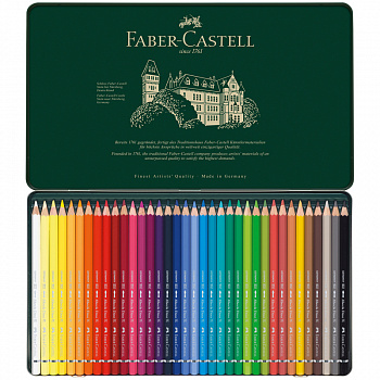 Акварельные  карандаши ALBRECHT DÜRER®, набор цветов, в металлической коробке, 36 шт.