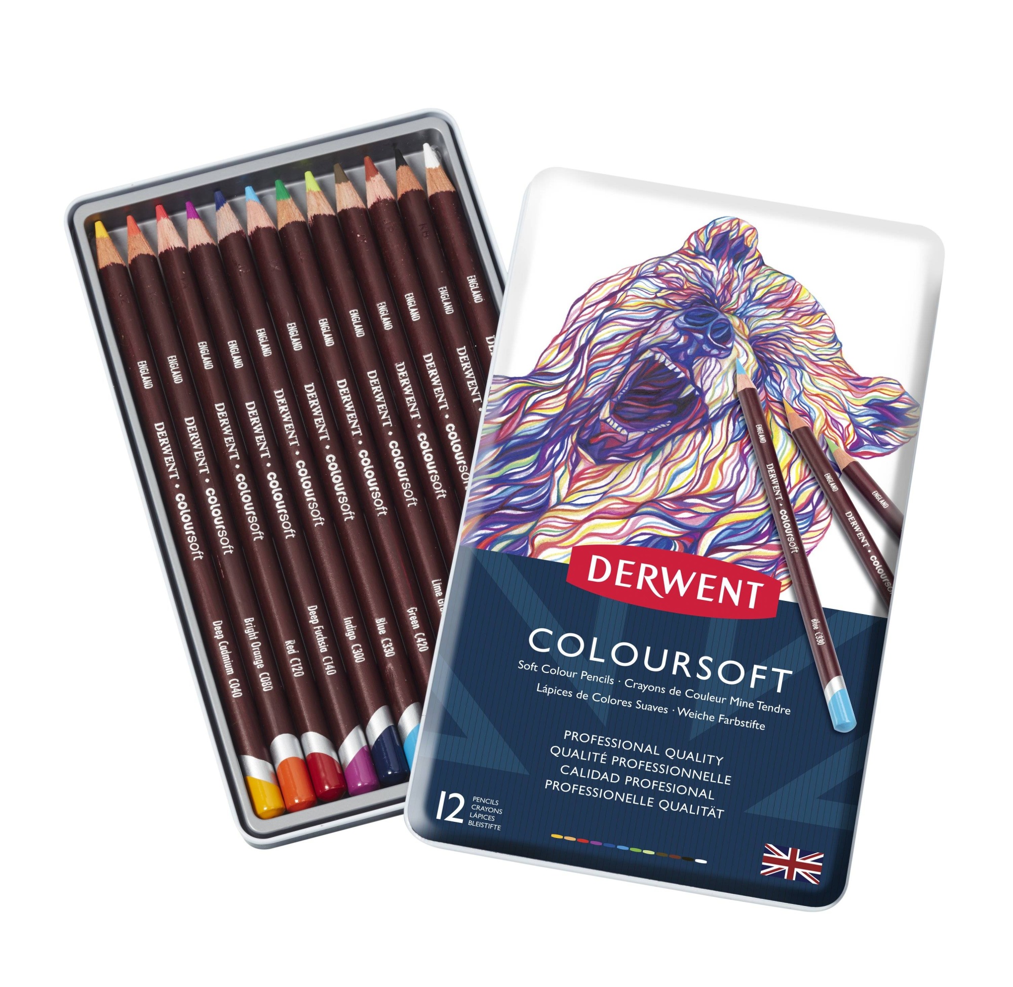 Набор цветных карандашей Coloursoft 12цв.